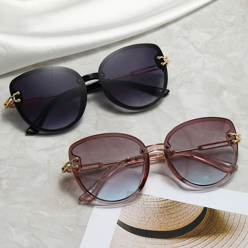 Óculos de Sol Cat Eye Degradê UV400