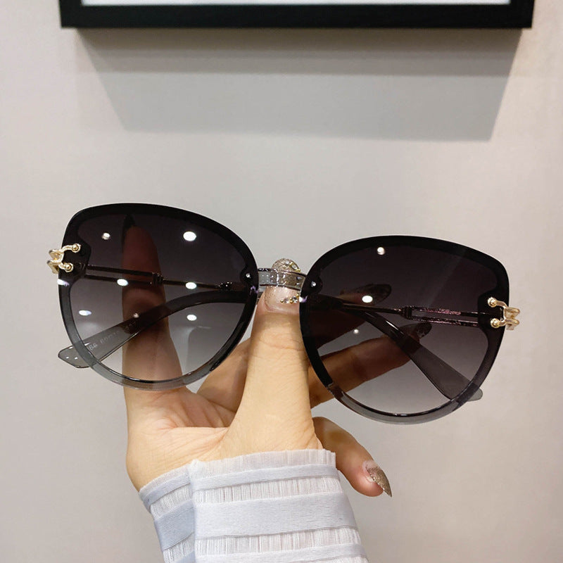 Óculos de Sol Cat Eye Degradê UV400