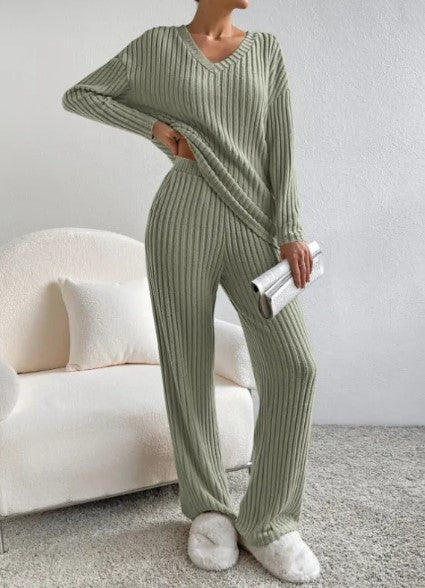 Knitted Two-piece Set