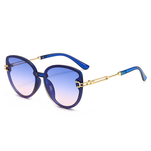 Óculos de Sol Cat Eye Degradê UV400