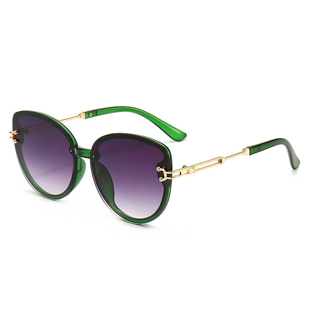 Óculos de Sol Cat Eye Degradê UV400