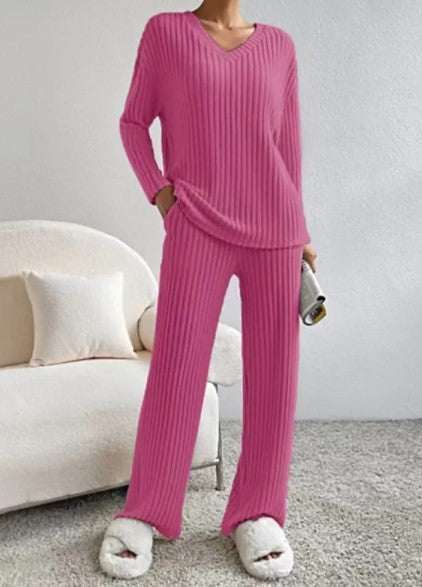 Knitted Two-piece Set